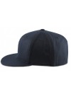 Flexfit Premium Fitted Flat Bill Cap - Dark Navy